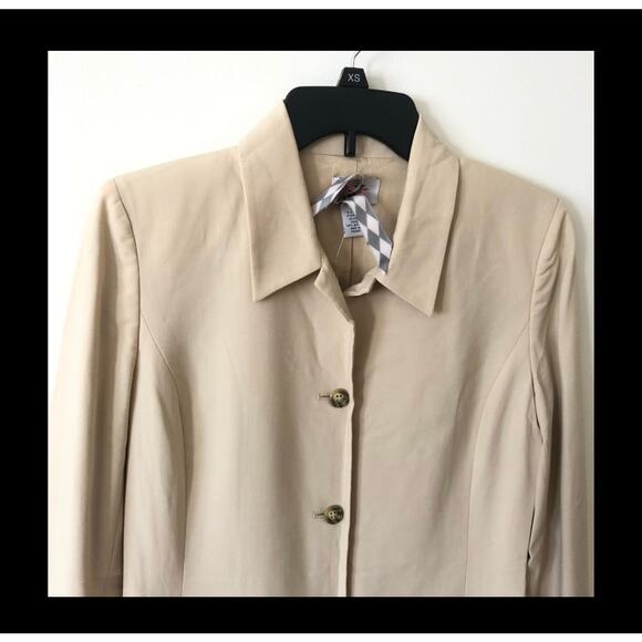 Ann Taylor LOFT vintage style long blazer jacket - Picture 7 of 9
